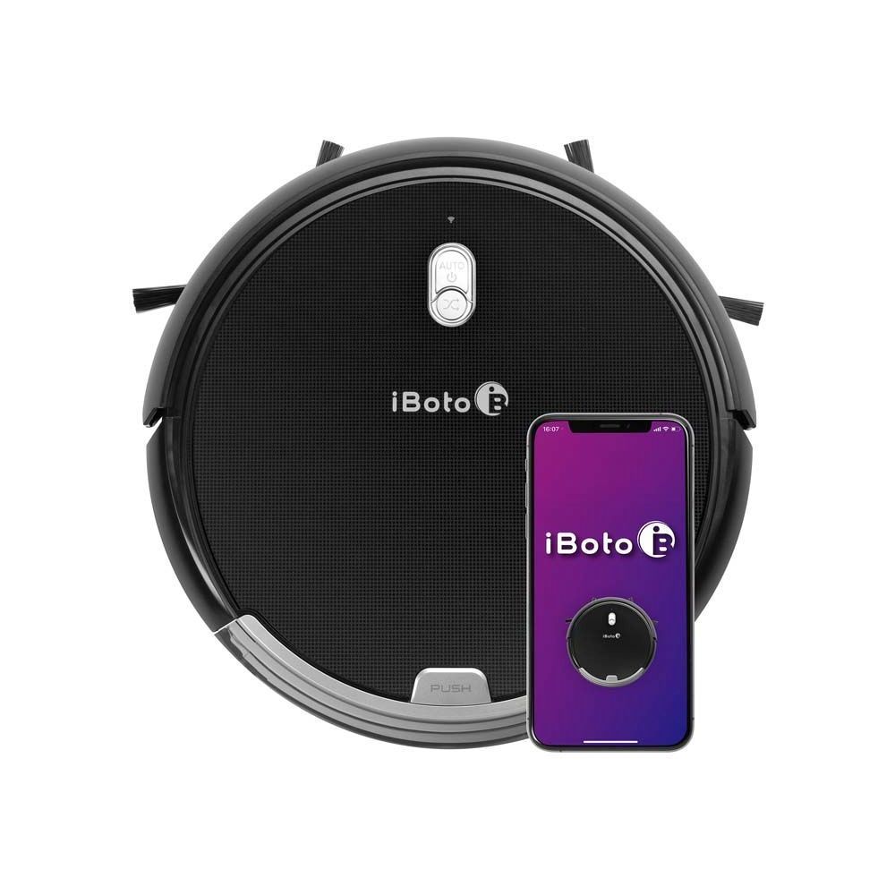 Пылесос-робот iBoto Smart X615GW Aqua черный/серый