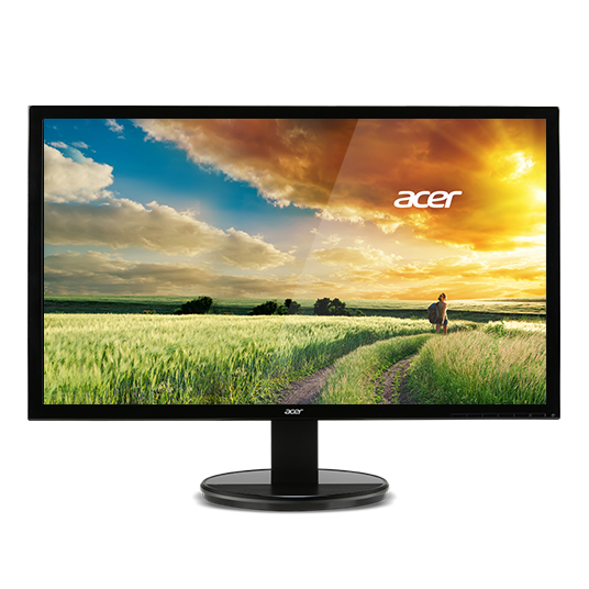 Монитор 24" Acer K242HQLBID (UM.UX2EE.001) черный