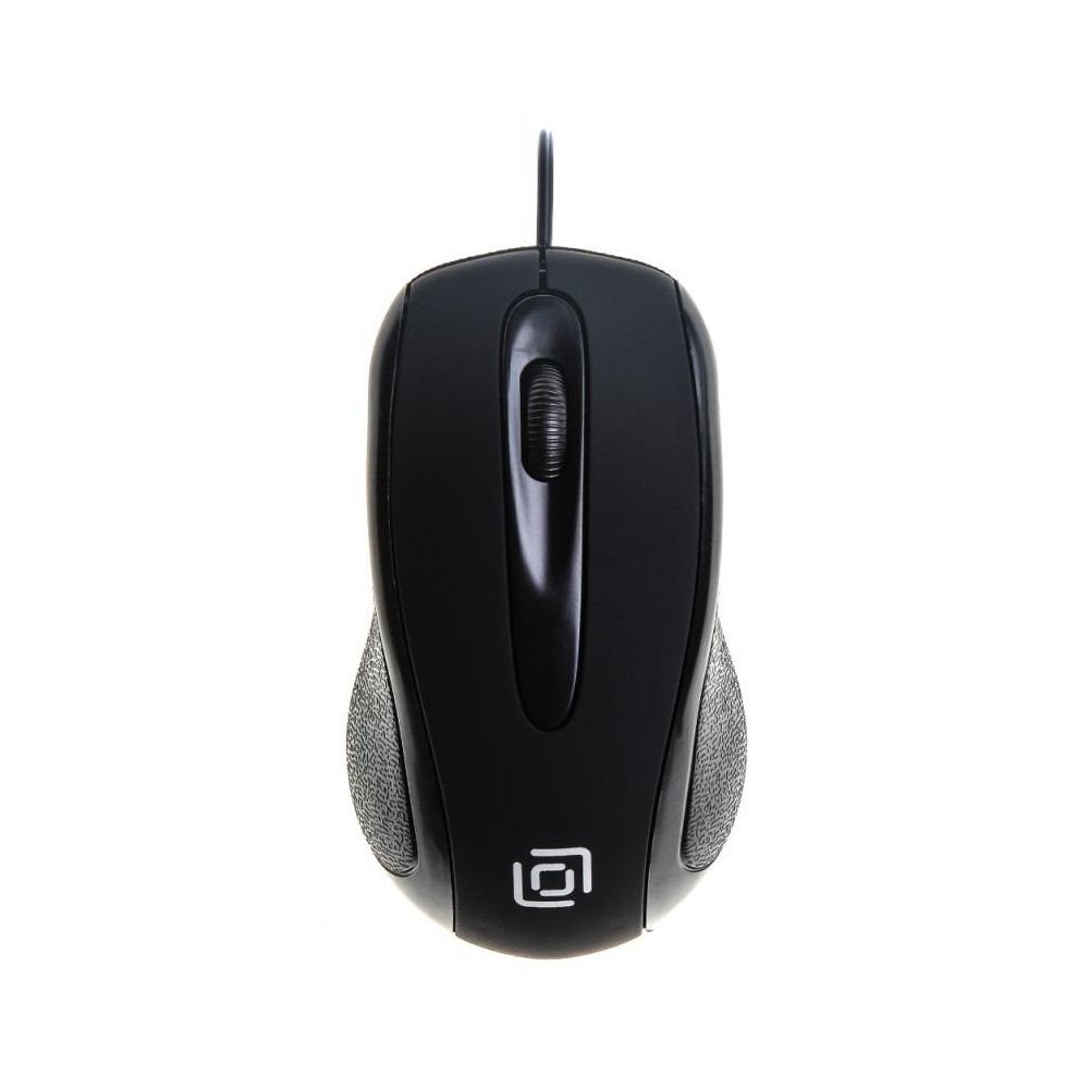 Мышь Оклик 295M черный оптическая (1000dpi) USB (3but)