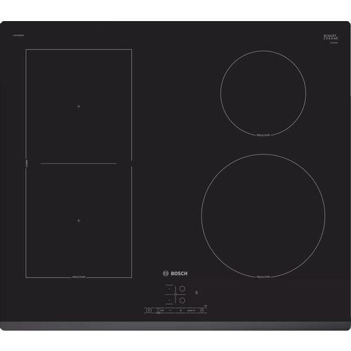 Индукционная варочная поверхность Bosch PWP63RBB6E [ст-керамика, конф.:4 шт, инд.-4, черный]