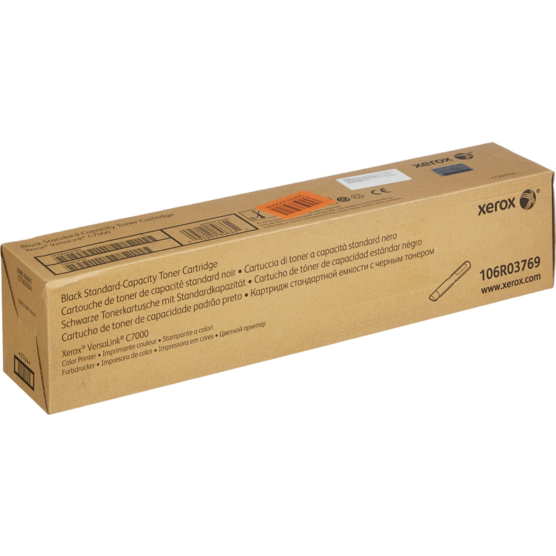 Картридж лазерный Xerox 106R03769 черный (5300стр.) для Xerox VersaLink C7000