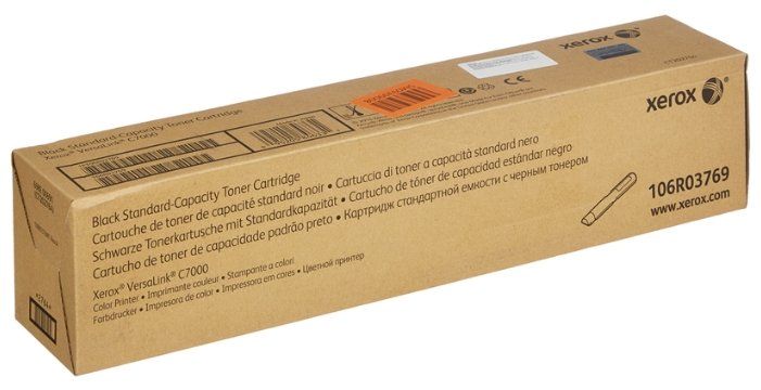 Картридж лазерный Xerox 106R03769 черный (5300стр.) для Xerox VersaLink C7000