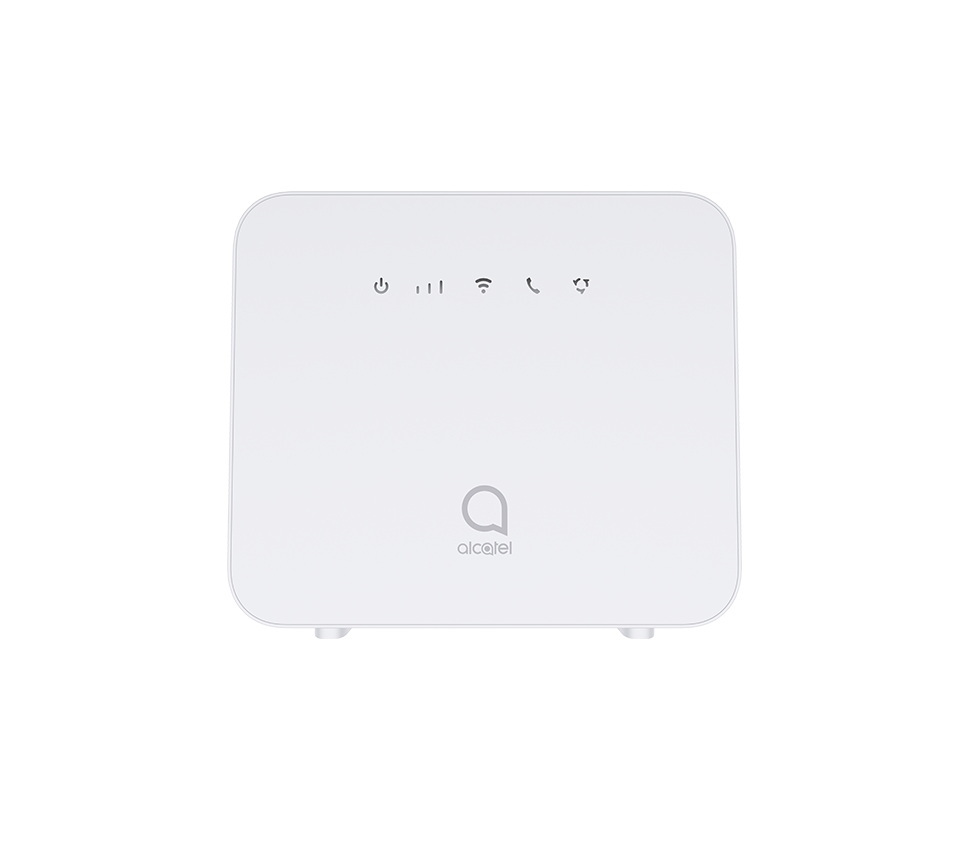 Интернет-центр Alcatel LINKHUB HH42CV (HH42CV-2BALRU1-1) 10/100BASE-TX/3G/4G cat.4 белый