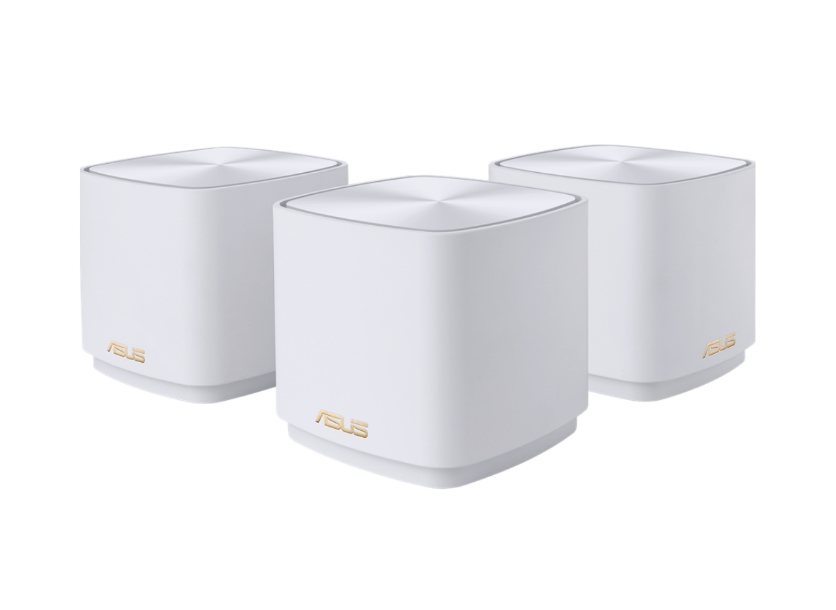 Wi-Fi Mesh система ASUS ZenWiFi AX Mini (XD4) (3-PK), white