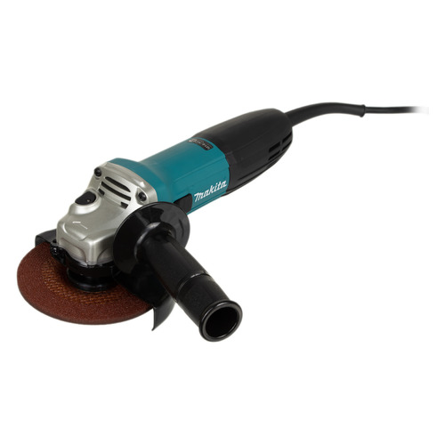 Углошлифовальная машина Makita GA5030 + перчатки 720Вт 11000об/мин рез.шпин.:M14 d=115/125мм