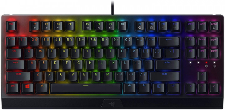Игровая клавиатура Razer BlackWidow V3 Tenkeyless Green Switch Black (RZ03-03490700-R3R1)