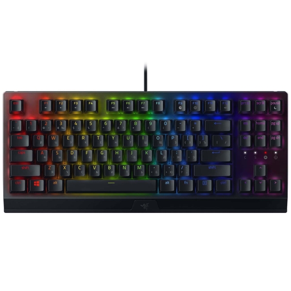 Игровая клавиатура Razer BlackWidow V3 Tenkeyless Green Switch Black (RZ03-03490700-R3R1)