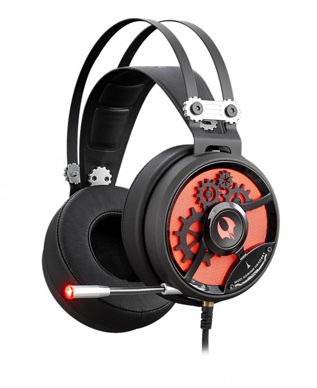 Наушники с микрофоном A4Tech Bloody M660 черный/красный 1.2м мониторные оголовье (M660 B/R)