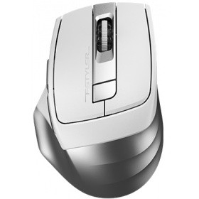 Мышь A4Tech Fstyler FB35 белый/серый оптическая (2000dpi) беспроводная BT/Radio USB (6but)