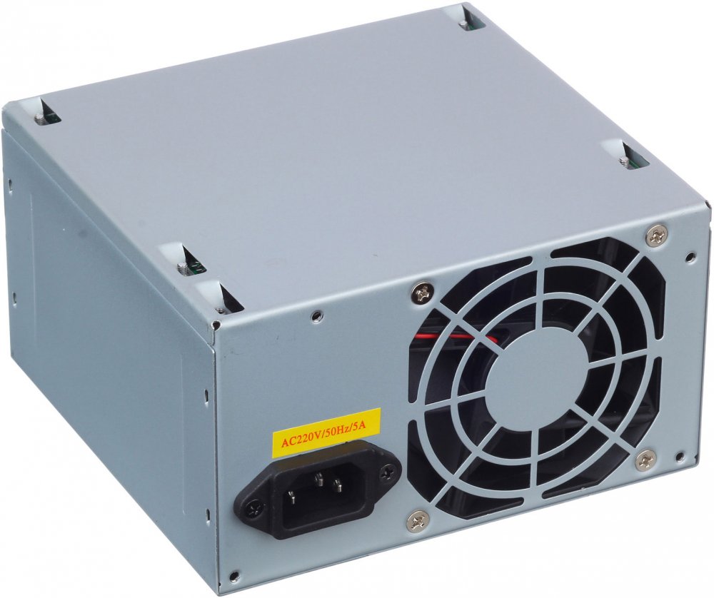 Блок питания 400W ExeGate AAA400, ATX, SC, 8cm fan, 24p+4p, 2*SATA, 1*IDE