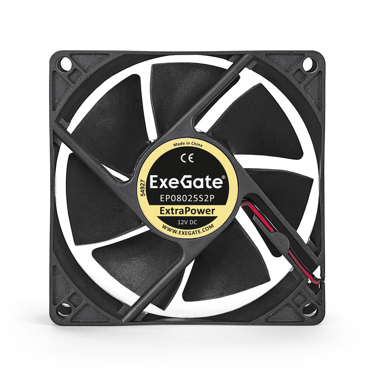 Вентилятор ExeGate ExtraPower EP08025S2P, 80x80x25 мм, Sleeve bearing