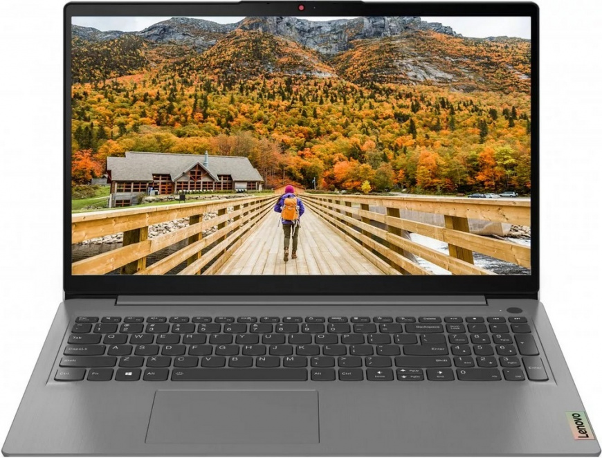 Ноутбук 15.6" IPS FHD Lenovo IdeaPad 3 grey (AMD Ryzen 5 5500U/8Gb/512Gb/no OS)
