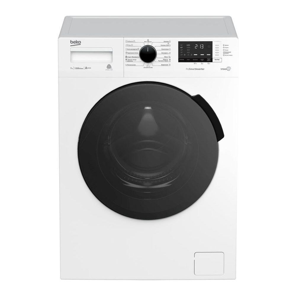 Стиральная машина Beko RSPE78612W класс: A+++ загр.фронтальная макс.:7кг белый