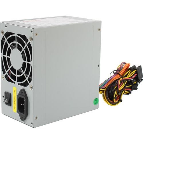 Блок питания 400W ExeGate CP400, ATX, SC, 8cm fan, 24p+4p, 3*SATA, 2*IDE, FDD