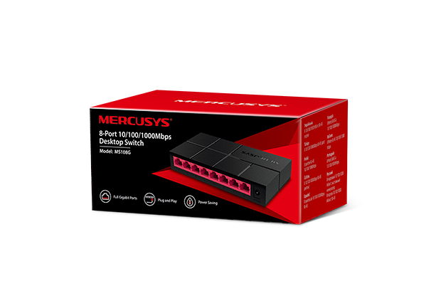 Коммутатор 8-портовый Mercusys MS108G