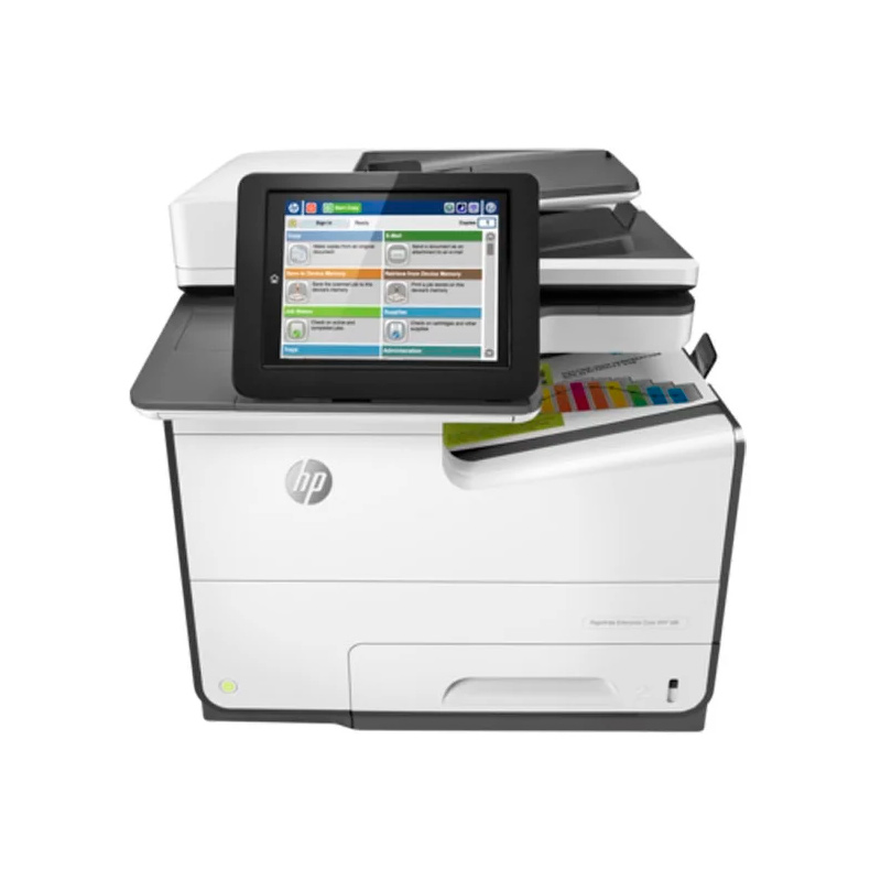 МФУ струйный HP PageWide Enterprise Color 586dn (G1W39A) A4 Duplex Net USB RJ-45 черный/белый