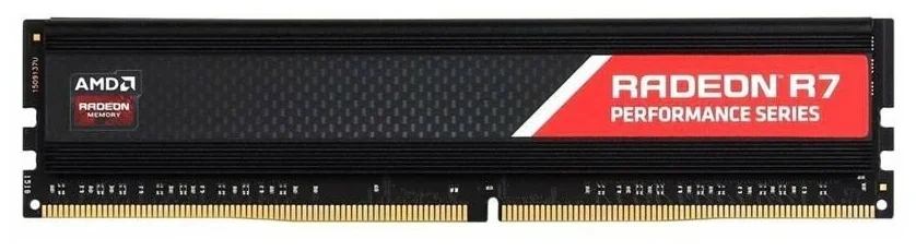 Модуль памяти 16GB AMD Radeon™ DDR4 2666 DIMM R7 Performance Series Gaming Memory R7S416G2606U2S