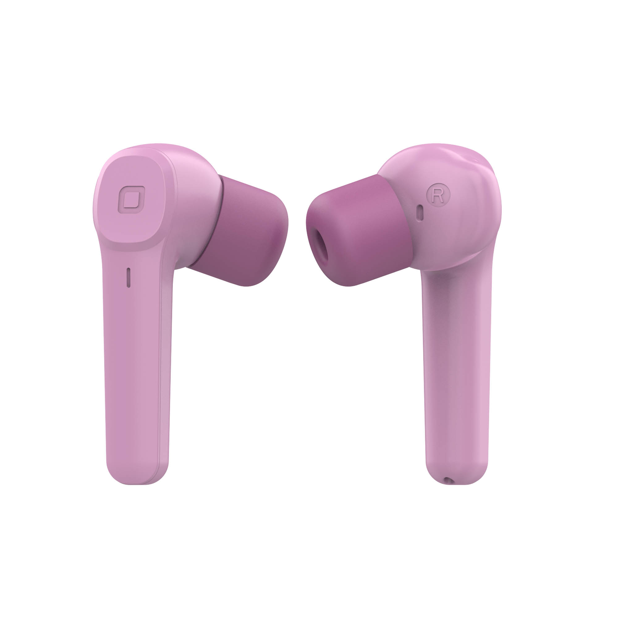 Гарнитура вкладыши Hiper HTW-KTX6 розовый беспроводные bluetooth в ушной раковине (TWS WELLE PINK)