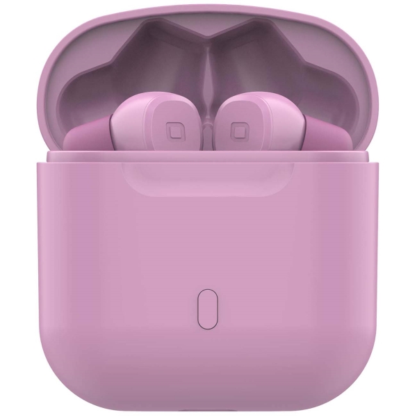Гарнитура вкладыши Hiper HTW-KTX6 розовый беспроводные bluetooth в ушной раковине (TWS WELLE PINK)