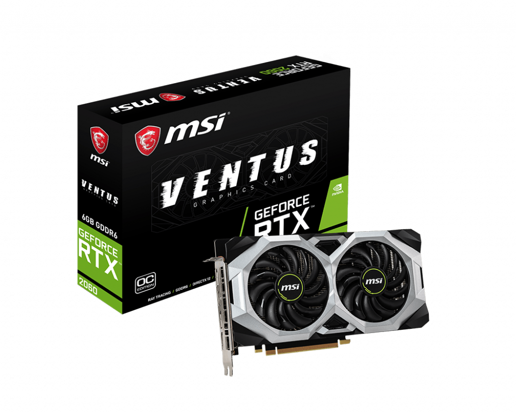 Видеокарта GeForce RTX 2060 VENTUS OC RU 6 MONTHS WARRANTY