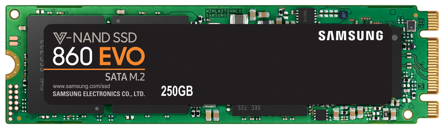 Накопитель SSD 250Gb Samsung 860 EVO (MZ-N6E250BW)