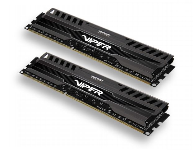Оперативная память DIMM 16 Гб DDR3 1600 МГц Patriot Viper 3 (PV316G160C9K) PC-12800, 2x 8 Гб KIT