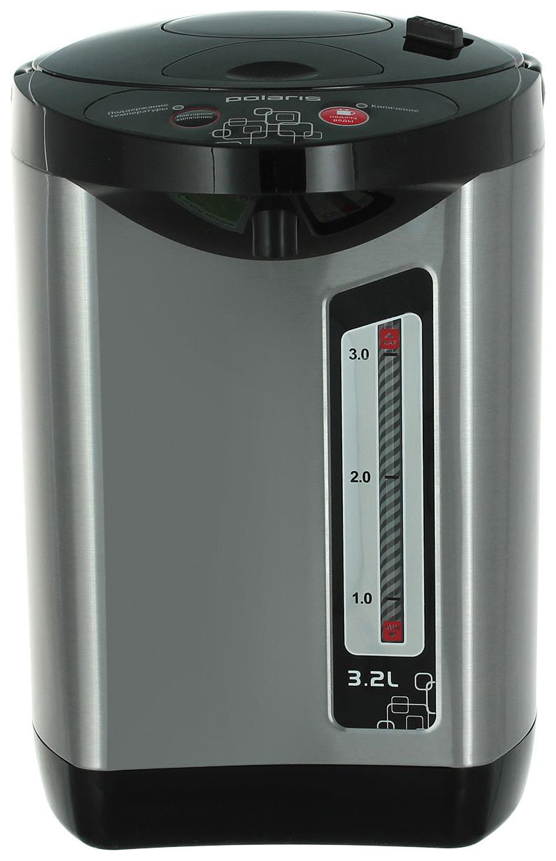 Термопот Polaris PWP 3215 3.2л. 800Вт черный/серебристый