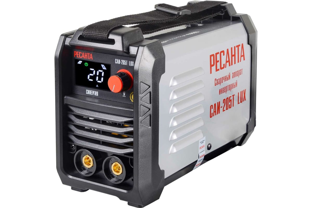 Сварочный аппарат Ресанта САИ-205Т LUX инвертор ММА DC 7.3кВт