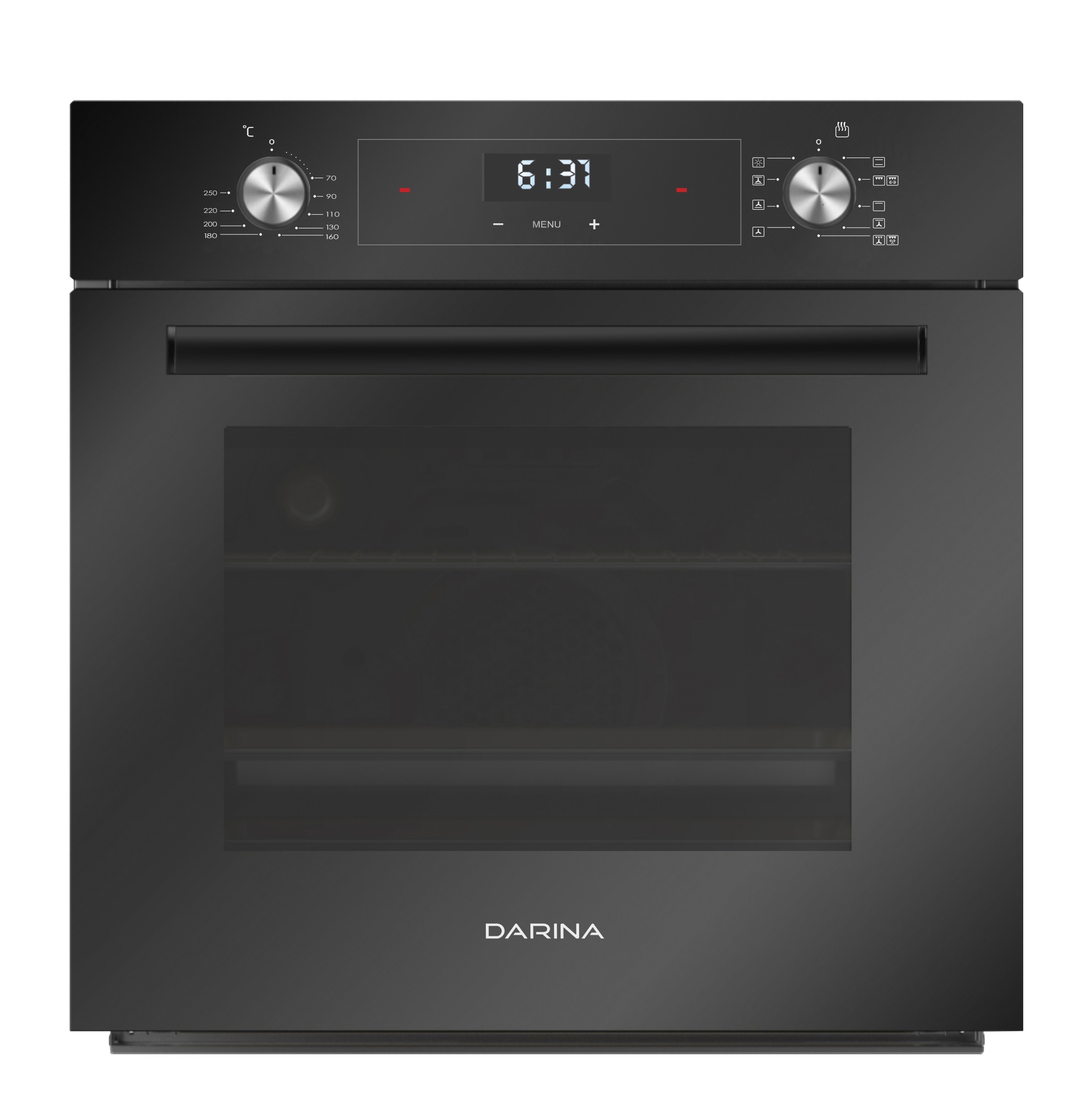Духовой шкаф Электрический Darina 0V5 BDE 112 708 B1 черный