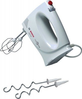 Миксер Bosch MFQ 3030 белый [350 Вт, ручной, скоростей - 4, корпус - пластик, насадок - 4 шт, турборежим]