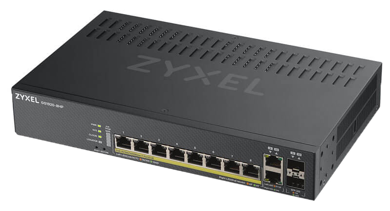 Коммутатор ZYXEL NebulaFlex GS1920-8HPv2