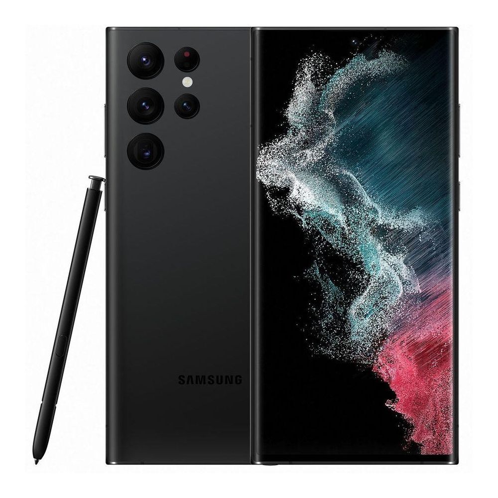 Смартфон Samsung Galaxy S22 Ultra 5G SM-S908E 12/256Gb черный фантом (SM-S908EZKGMEA)