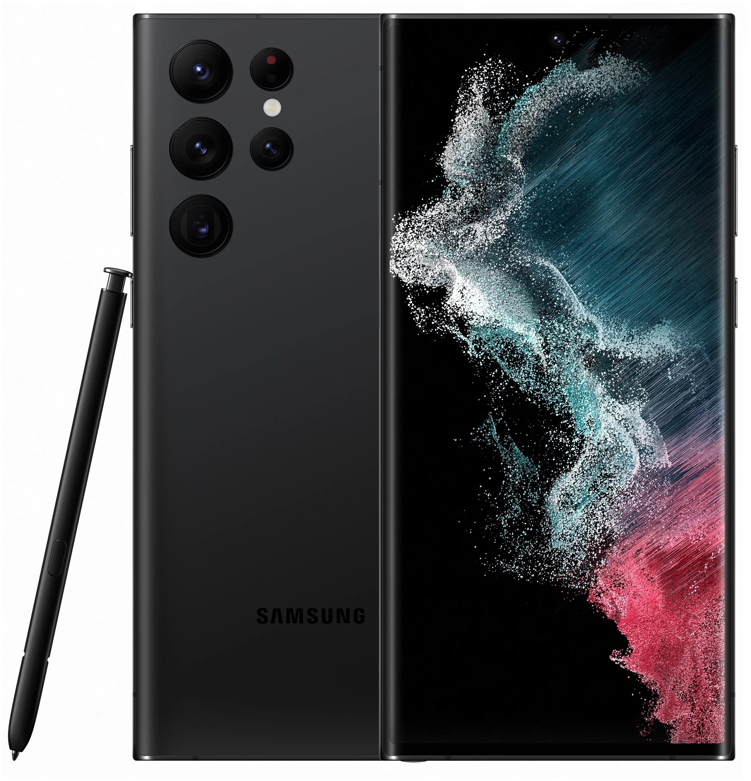 Смартфон Samsung Galaxy S22 Ultra 5G SM-S908E 12/256Gb черный фантом (SM-S908EZKGMEA)