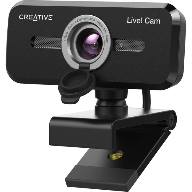 Камера Web Creative Live! Cam SYNC 1080P V2 черный 2Mpix (1920x1080) USB2.0 с микрофоном