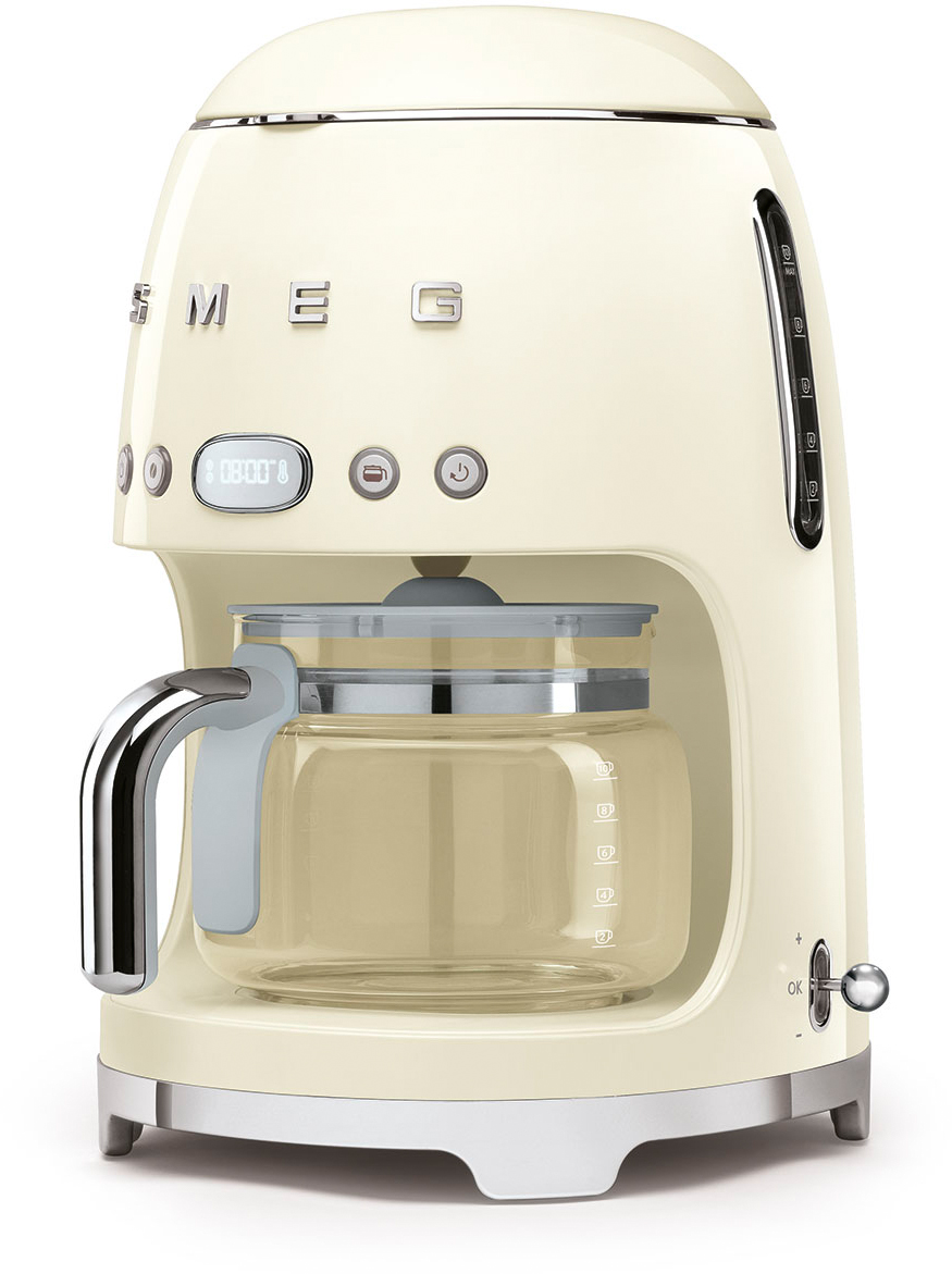 Кофеварка капельная Smeg DCF02CREU, кремовый