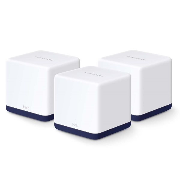 Mesh роутер Mercusys Halo H50G(3-pack) AC1900 10/100/1000BASE-TX