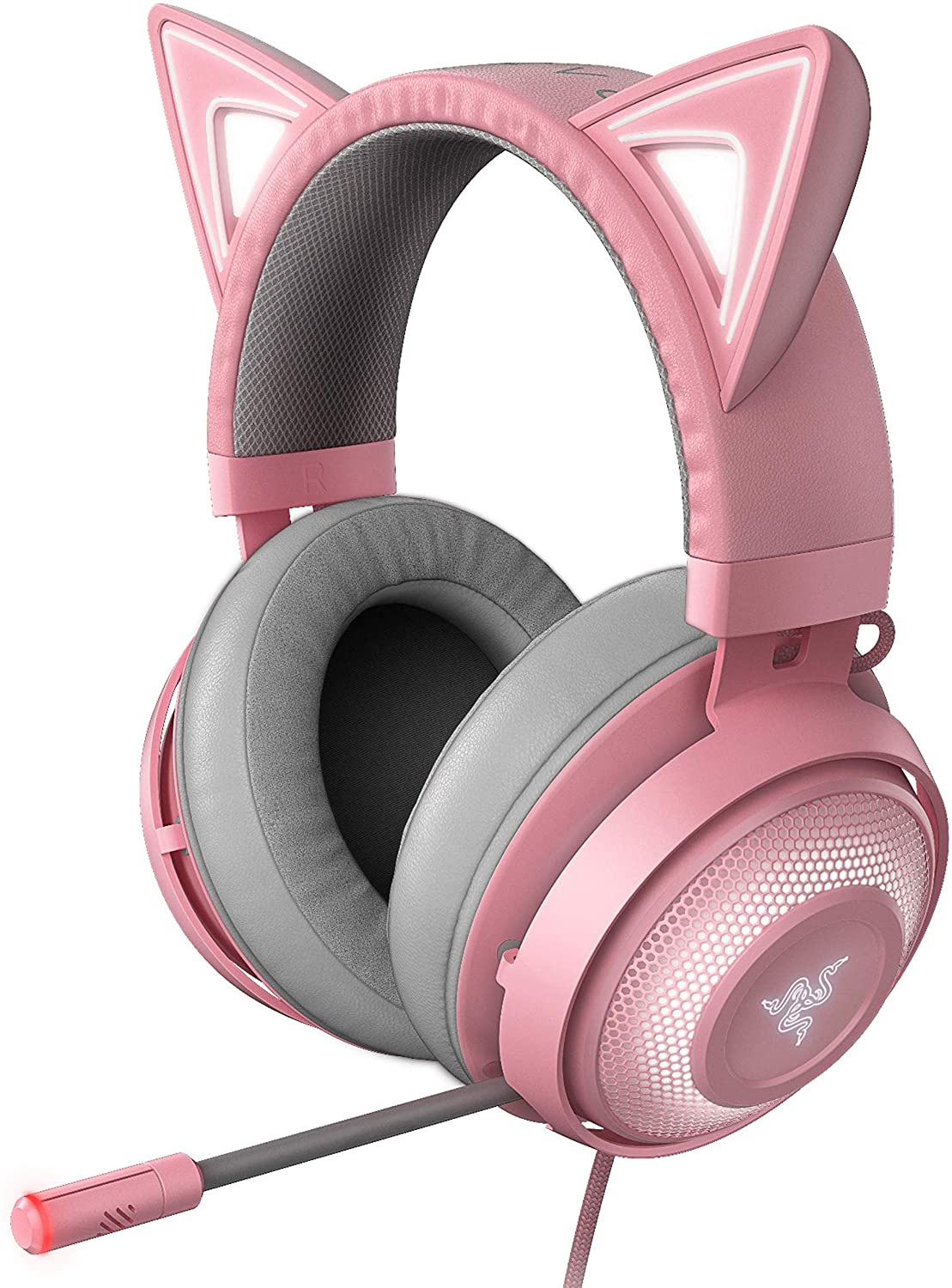 Razer Kraken Kitty Ed. - Quartz- USB Surround Sound Headset