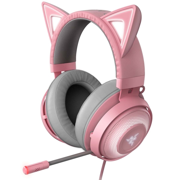 Razer Kraken Kitty Ed. - Quartz- USB Surround Sound Headset