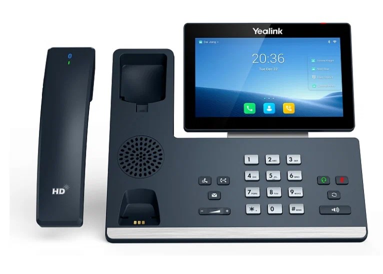 Телефон IP Yealink SIP-T58W черный