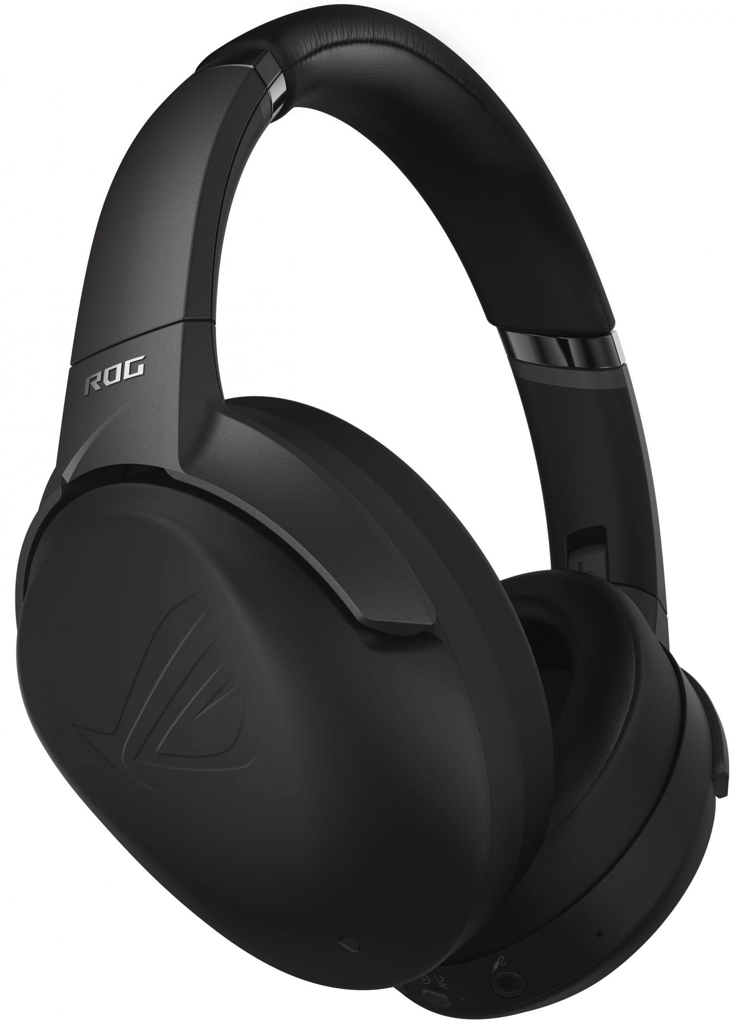ASUS Strix Go BT Игровые беспроводные наушники (3.5mm, Bluetooth, 40 мм неодимовые магниты, 32 Ом, 20 ~ 20000 Гц, микрофон, 1800 мА.ч, 90YH02Y1-B5UA00)
