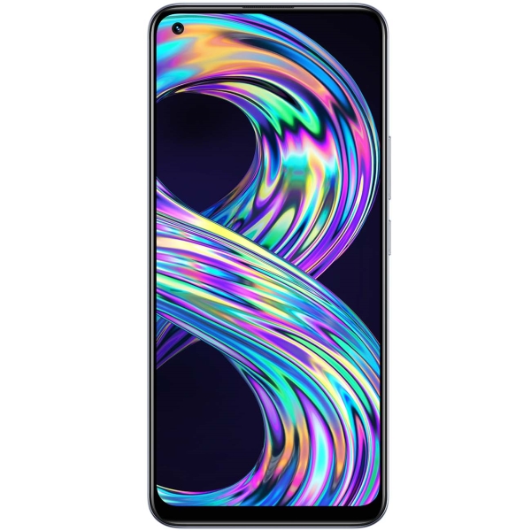Смартфон realme 8 6/128 ГБ RU, серебряный