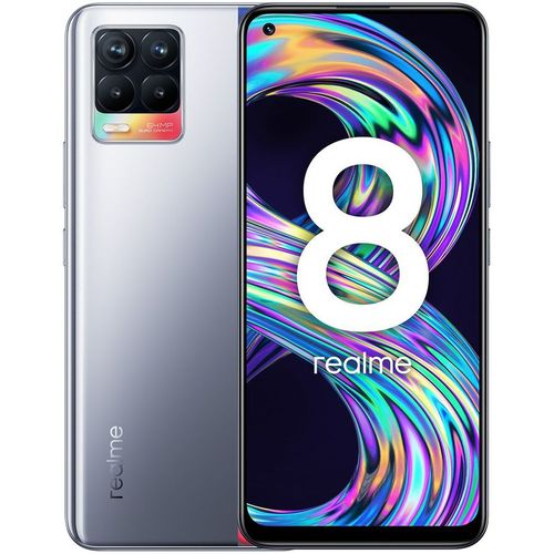 Смартфон realme 8 6/128 ГБ RU, серебряный