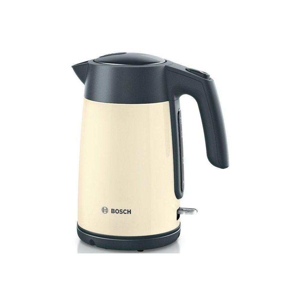 Чайник электрический Bosch TWK7L467 1.7л. 2400Вт бежевый (корпус: нержавеющая сталь)
