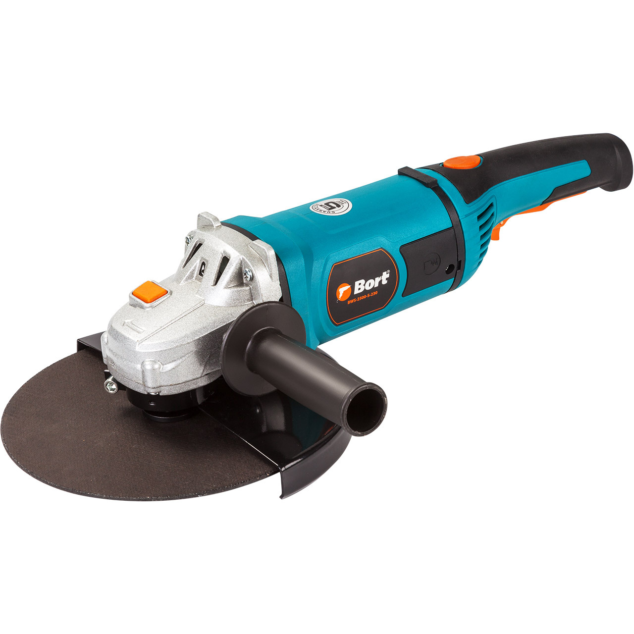 УШМ Bort BWS-2500-S-230 (93725792), 2400 Вт, 230 мм синий/серебристый