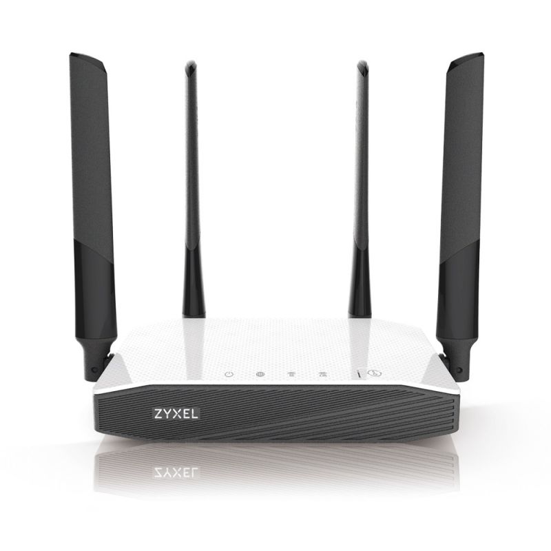 Wi-Fi роутер ZYXEL NBG6604 черно-белый