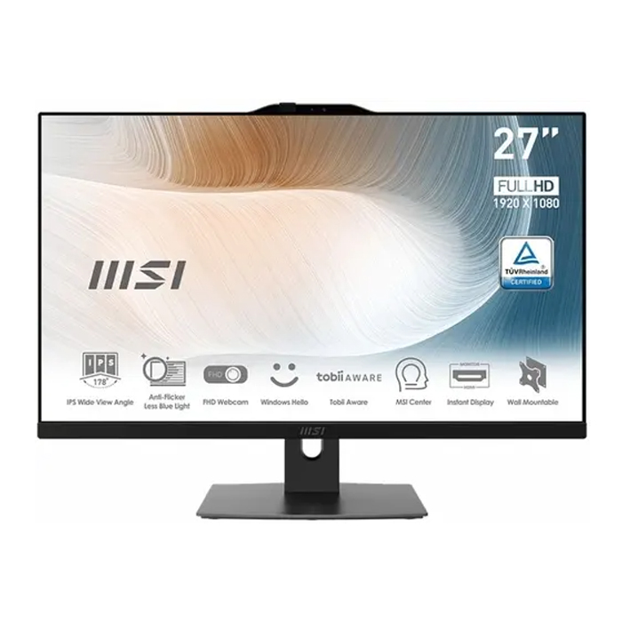 Моноблок MSI Modern AM272P 12M-233XRU 27" Full HD i5 1240P (1.7) 8Gb SSD512Gb noOS