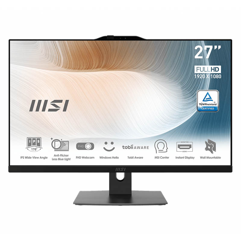 Моноблок MSI Modern AM272P 12M-233XRU 27" Full HD i5 1240P (1.7) 8Gb SSD512Gb noOS