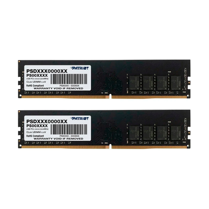 Оперативная память 32Gb DDR4 3200MHz Patriot Signature (PSD432G3200K) (2x16Gb KIT)