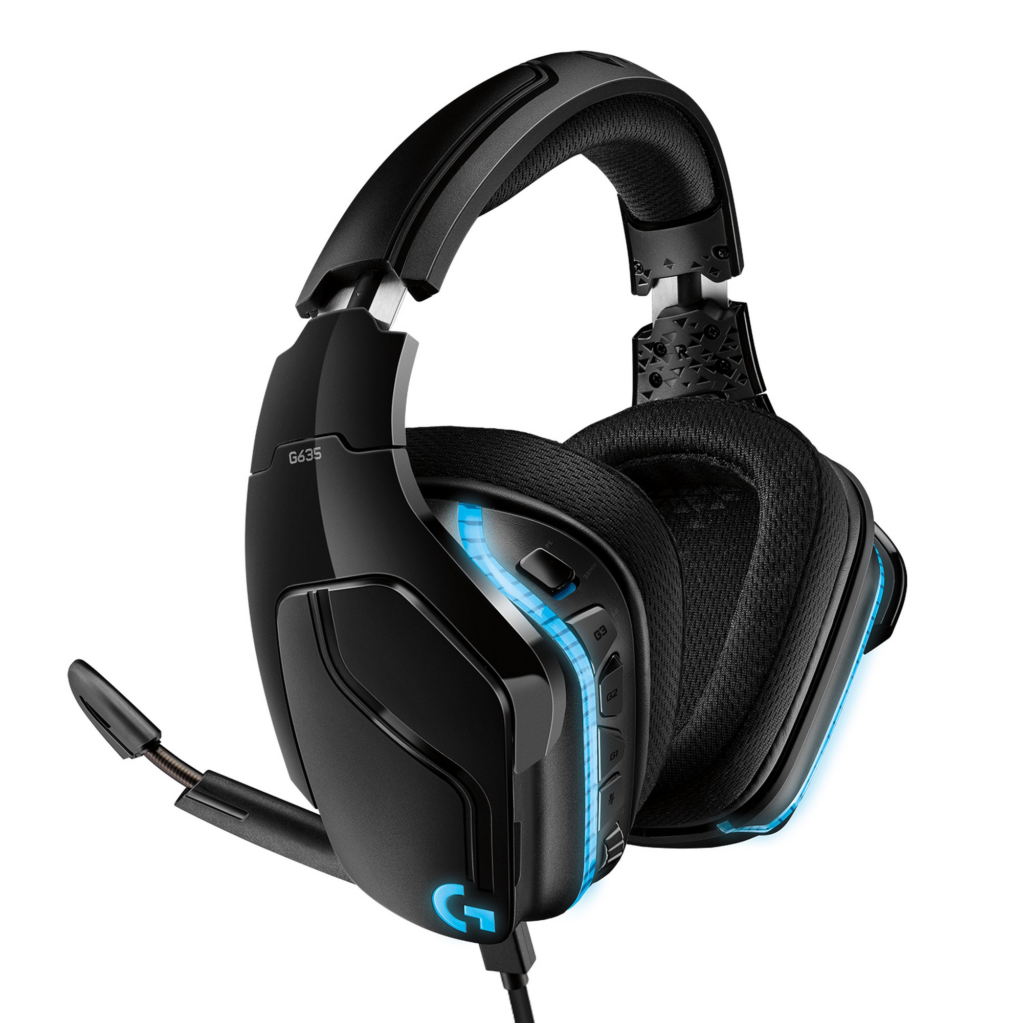 Игровые наушники Logitech G635 Black