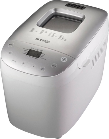 Хлебопечь Gorenje BM1600WG 850Вт белый/серебристый
